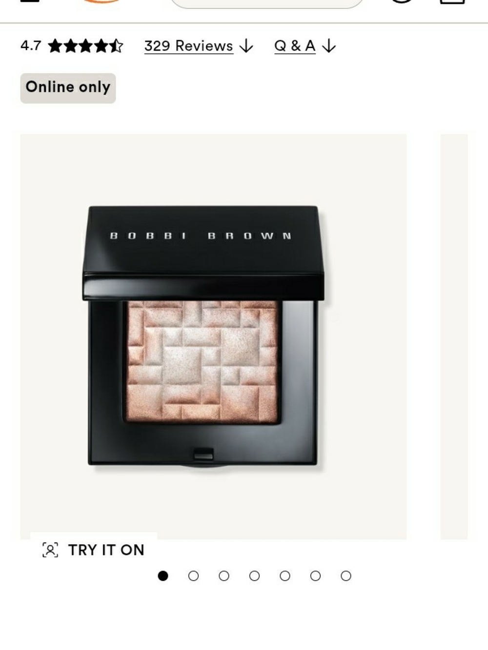 Bobbi Brown Highlighting Powder In Pink Glow